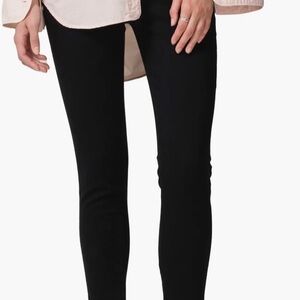 Citizens of Humanity Jayla Split Skinny Jeans. Plush Black. Size 24. NWT.